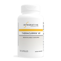 Integrative Therapeutics Theracurmin HP bottle highlighting potential heart and joint support.