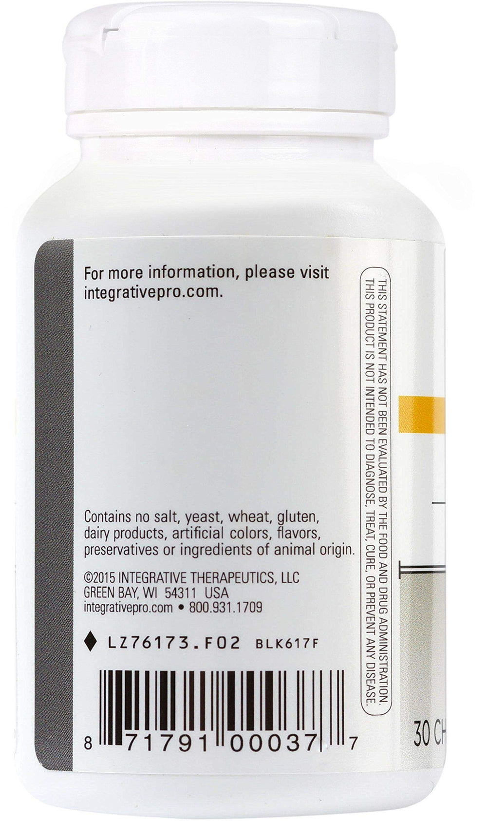 Vitaline CoQ10 dairy-free formula for dairy-free diets from Integrative Therapeutics.