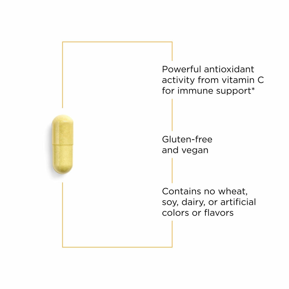 Integrative Therapeutics Vitamin C with Quercetin citrus bioflavonoids highlight antioxidant support