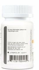 Close-up of Integrative Therapeutics chewable chocolate tablets