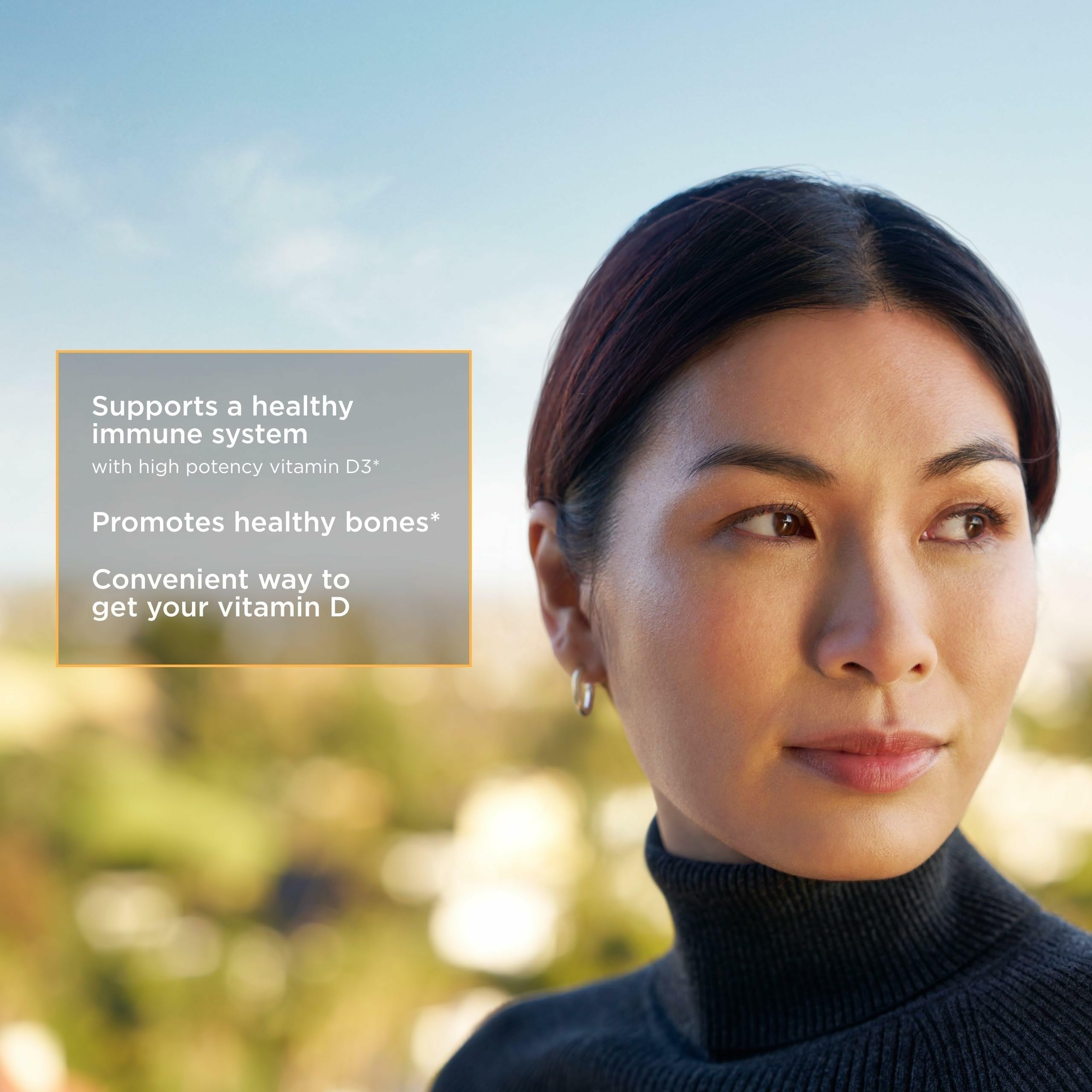 Integrative Therapeutics Vitamin D3 packaging reflects 90 servings per bottle.
