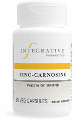 Integrative Therapeutics Zinc-Carnosine bottle front view for gut support