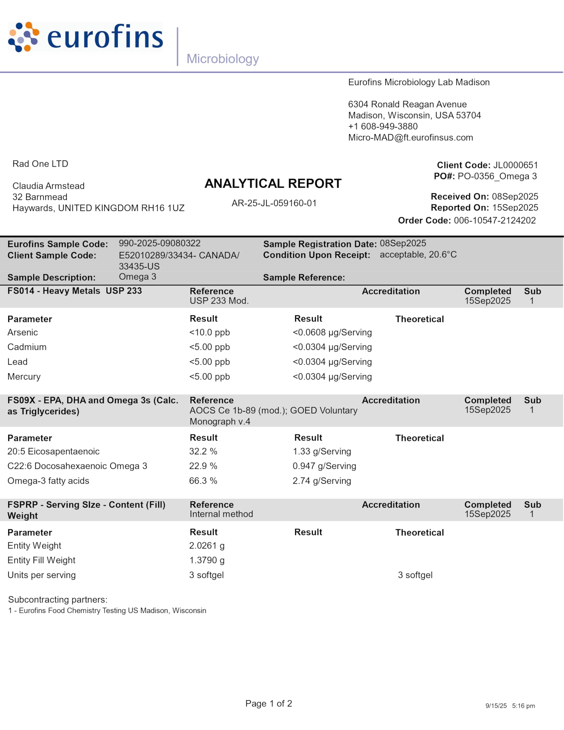 Intelligent Labs bottle label close-up with dosage details.