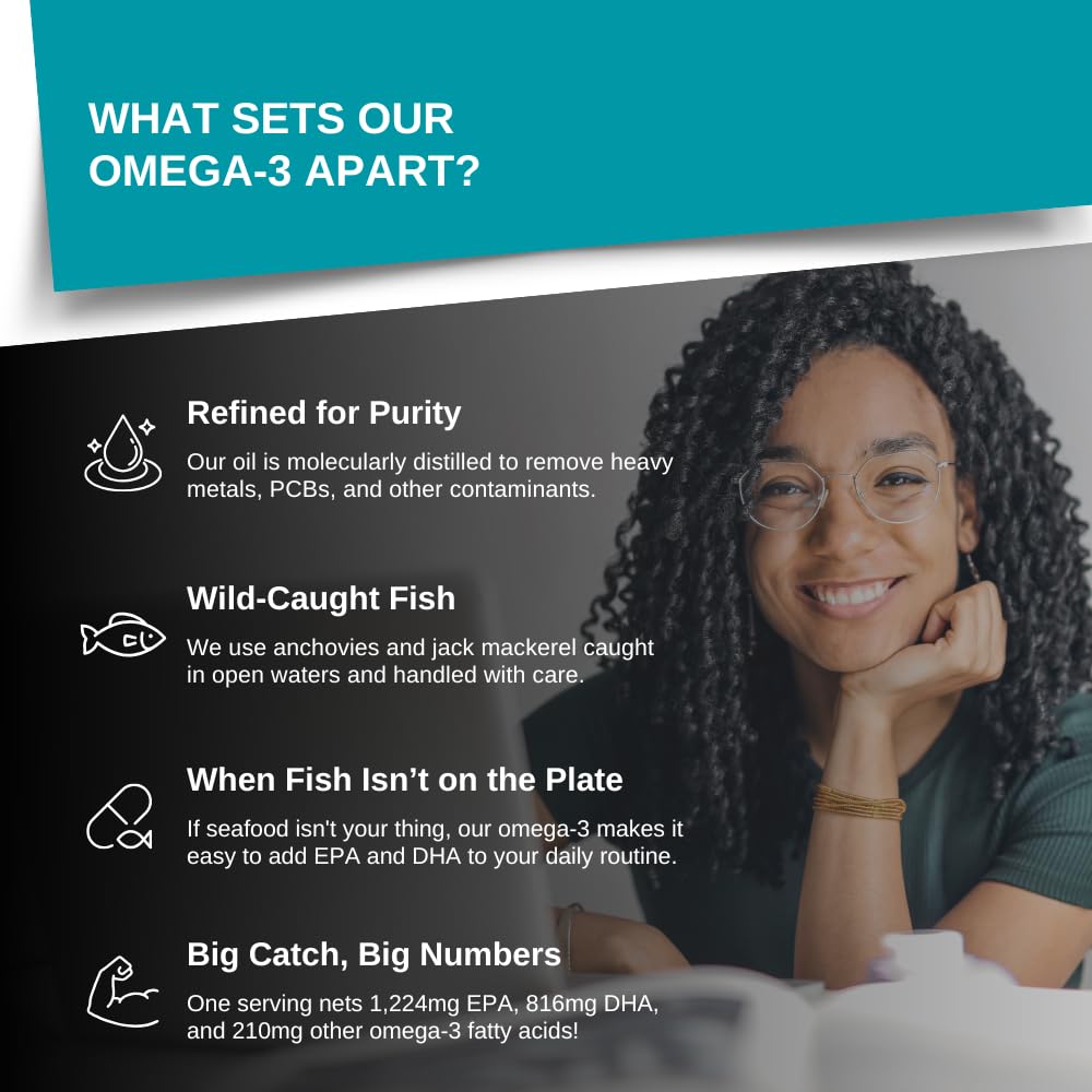 Intelligent Labs EPA:DHA per serving—balanced omega-3 profile.