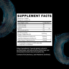 Intelligent Labs Triglyceride Omega-3 softgels—easy to swallow.