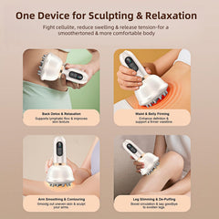 Intenso portable unit fits easily in hand for home or travel use.