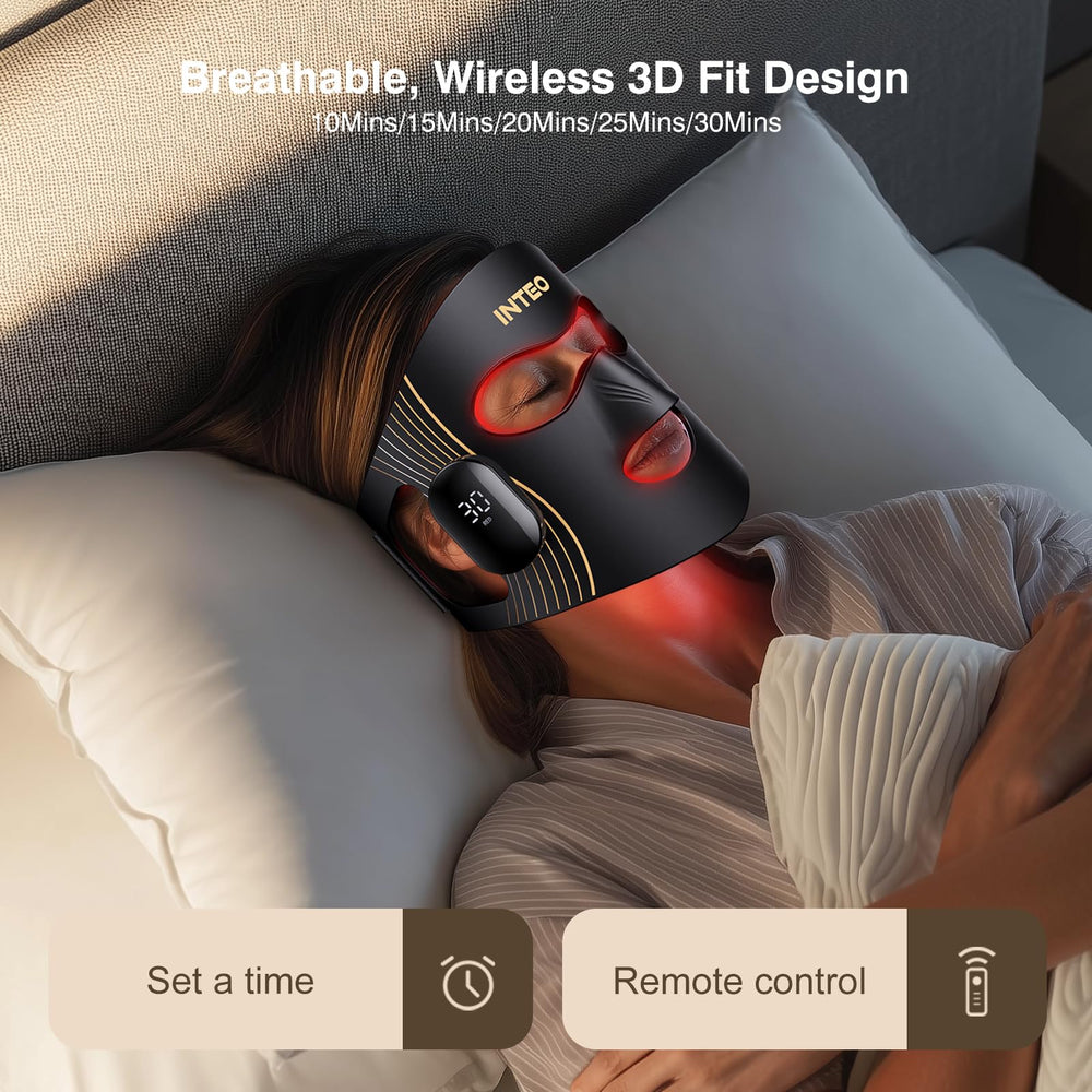 INTEO Breathable 3D-fit design ensures comfortable wear during long sessions