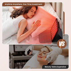 INTEO brown color red light therapy device designed for at-home use