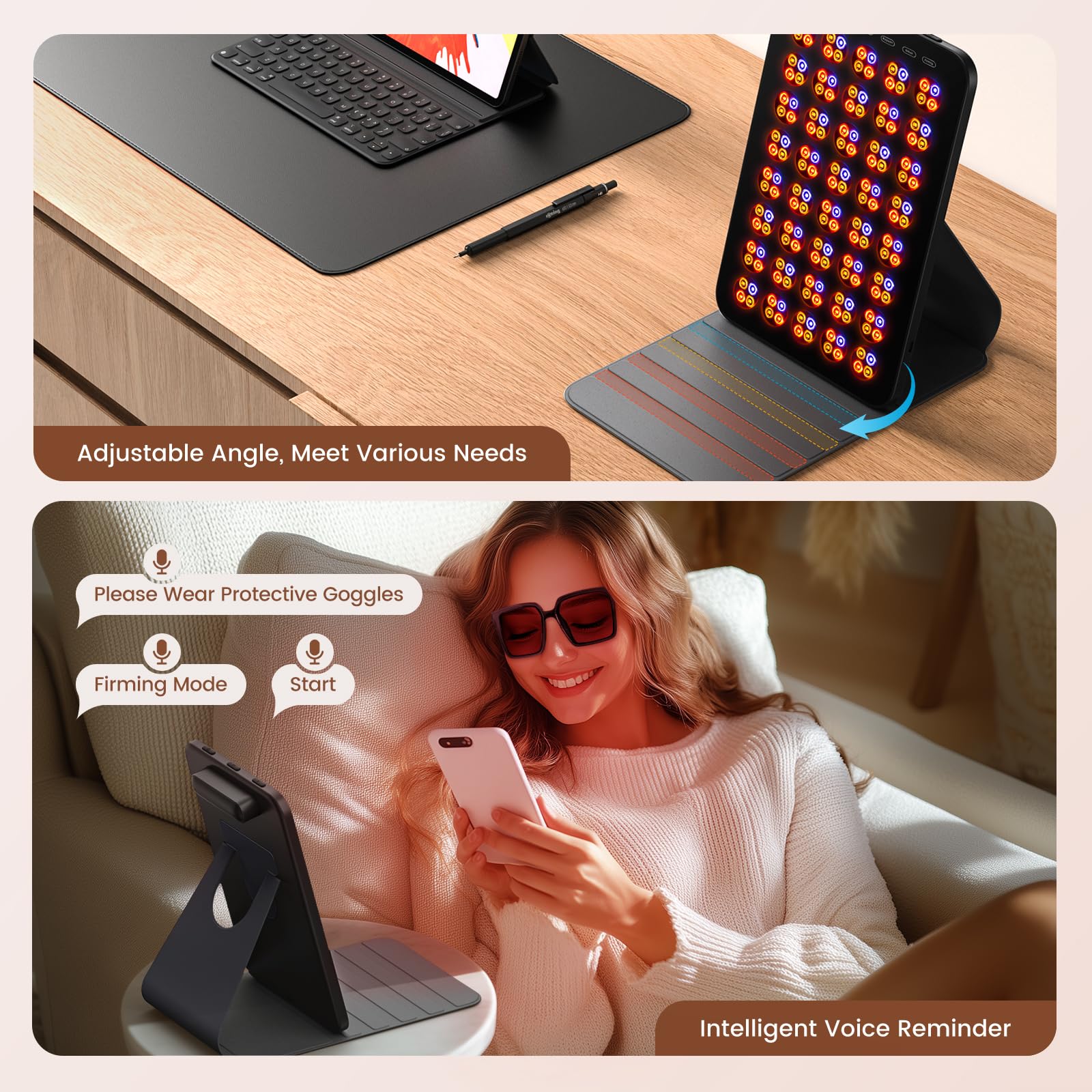 INTEO office relaxation mode for back comfort during work breaks.