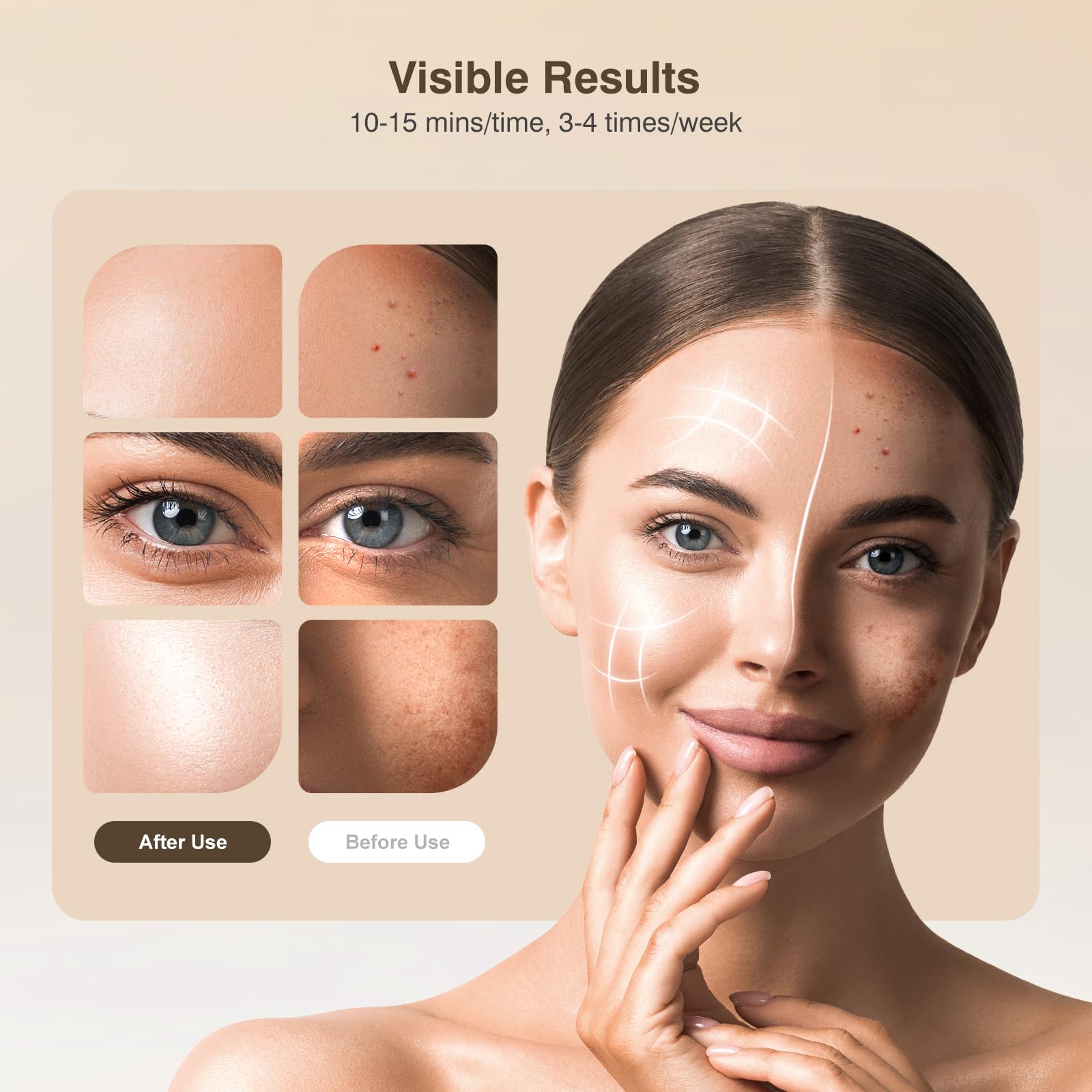 INTEO Wireless portability supports skincare anywhere, from couch sessions to travel