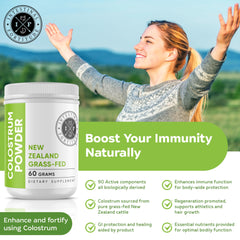 Intestinal Fortitude additive-free source underlines natural nutrition.