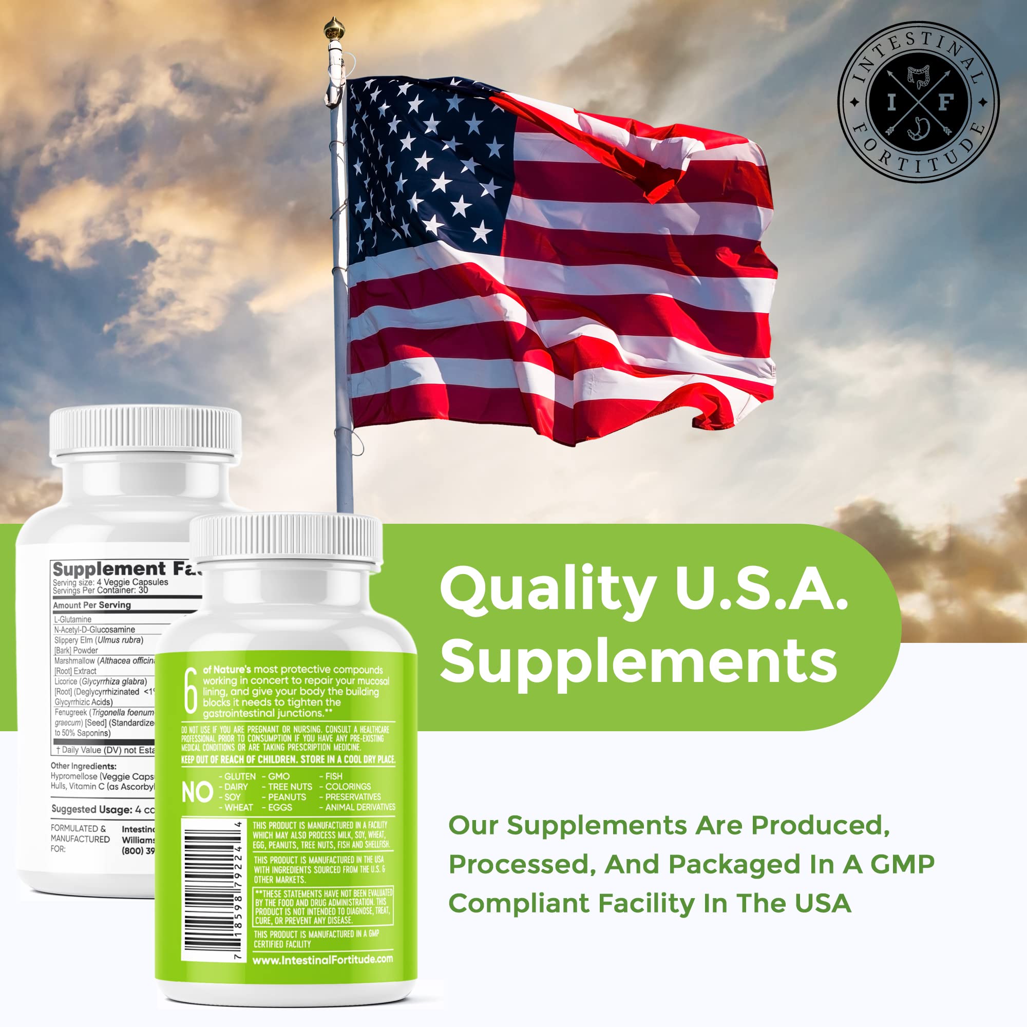 Intestinal Fortitude GLR-6 marshmallow root for mucosal support
