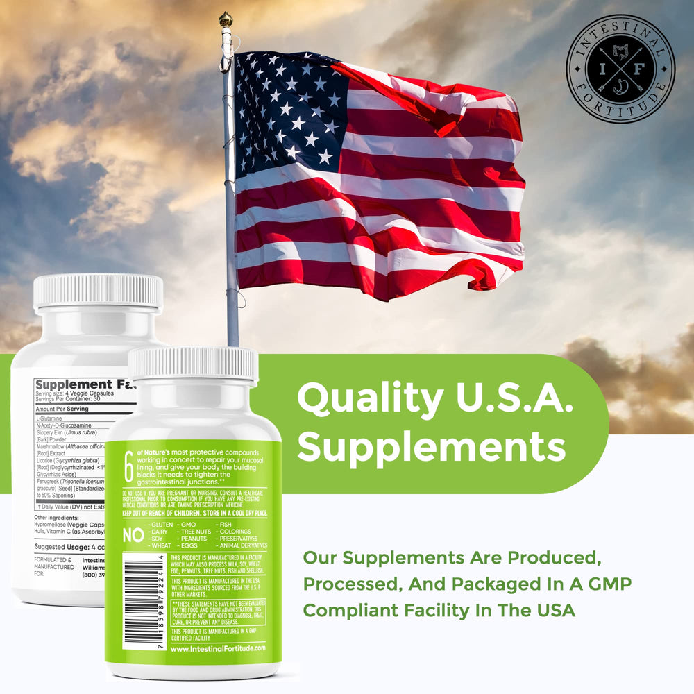Intestinal Fortitude GLR-6 marshmallow root for mucosal support