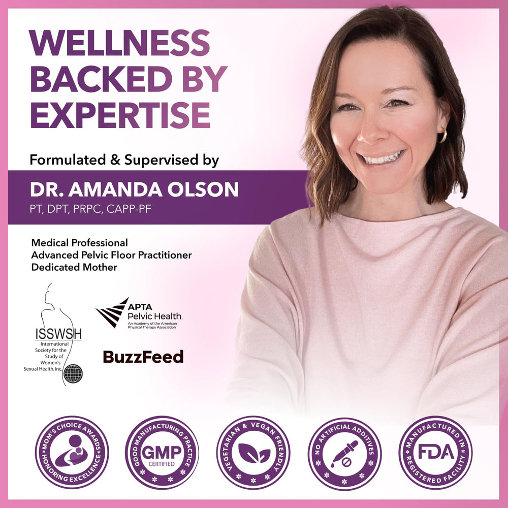 Intimate Rose naturopathic doctor guidance on label emphasizes science-backed wellness support.