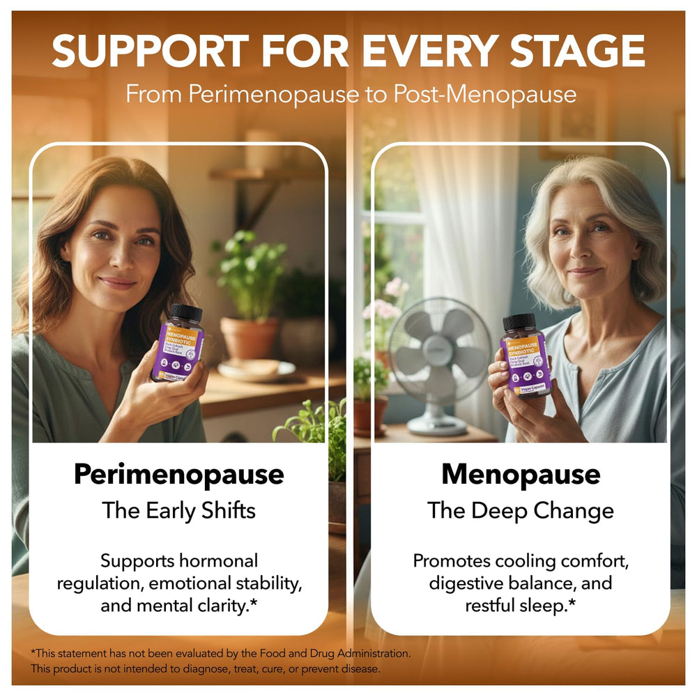 Intimate Rose packaging design on shelf communicates menopause support option.