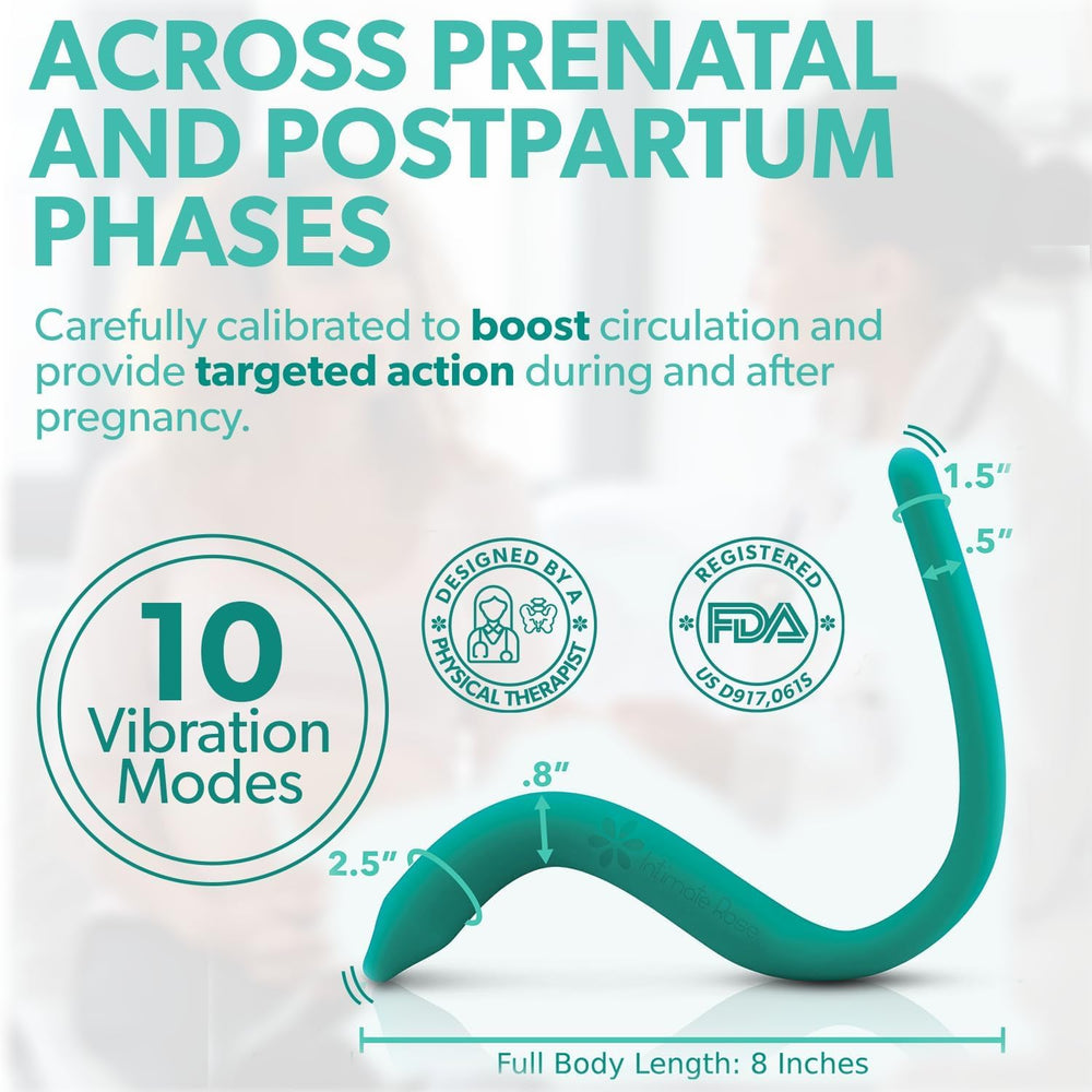 Intimate Rose tool thinner-end supports postpartum relief and gentle recovery