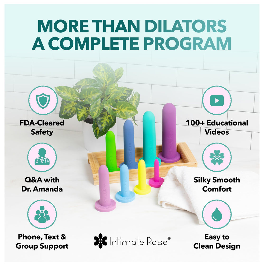Intimate Rose access to support materials enhancing confidence and progress