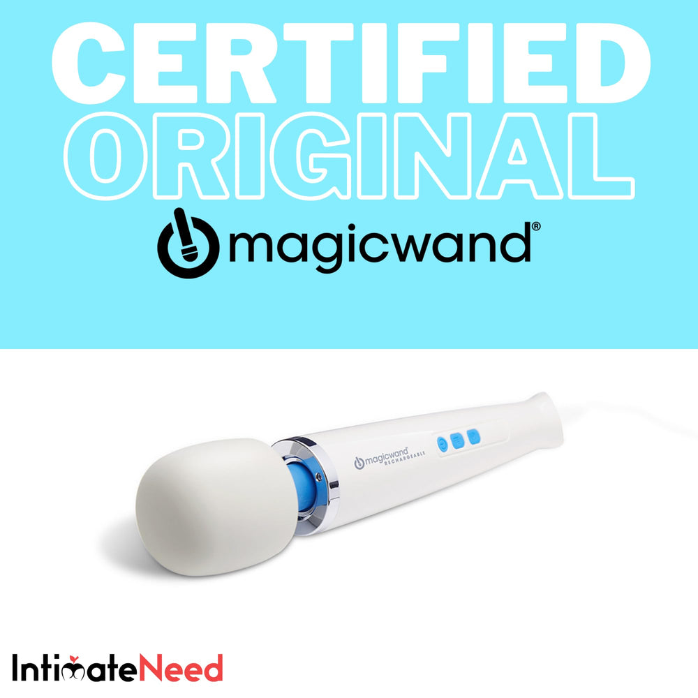 IntimateNeed Hitachi Magic Wand discreet design photo suggests portable travel and discreet storage.
