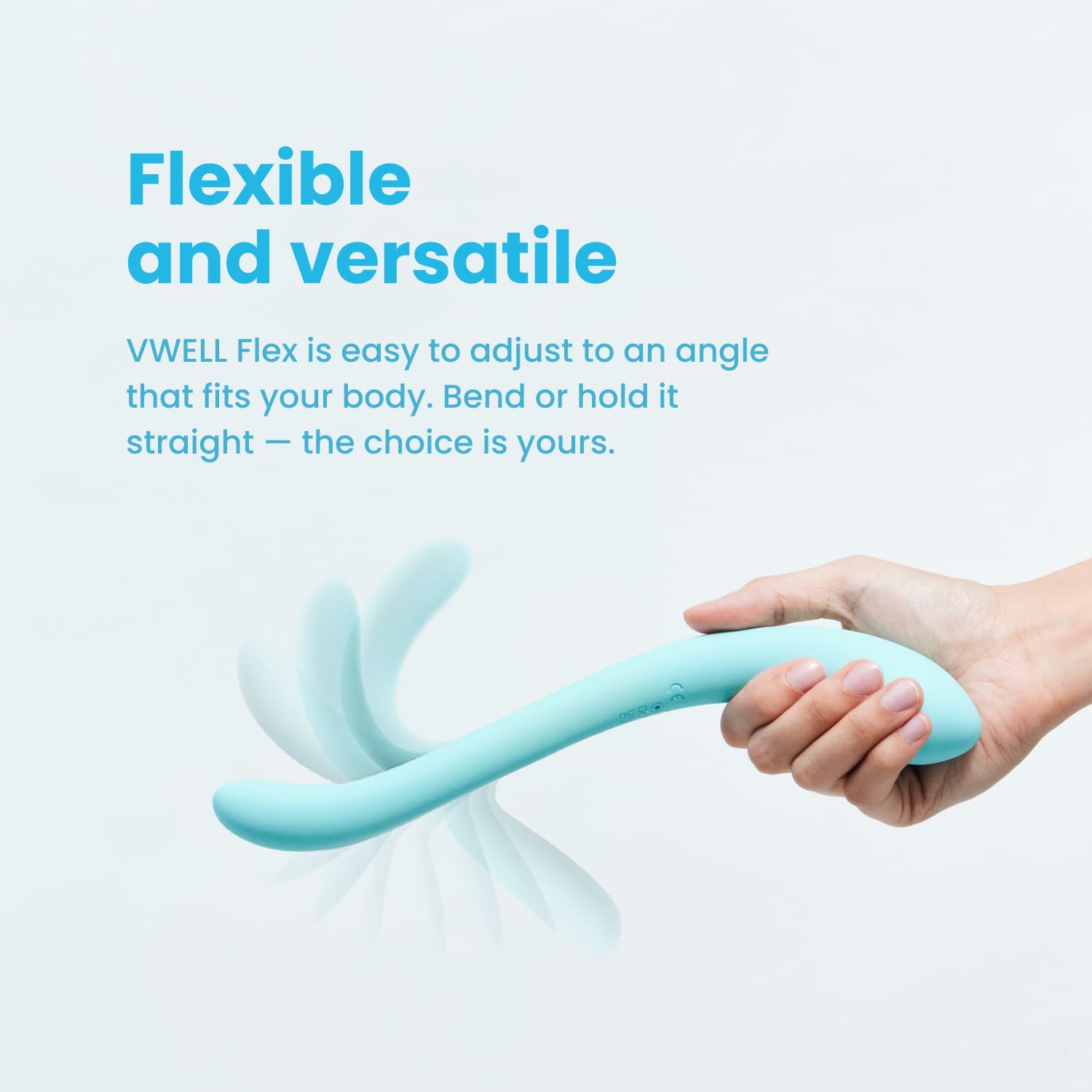 IntiMD VWELL Flex self-sealing charging port supports near-water use.