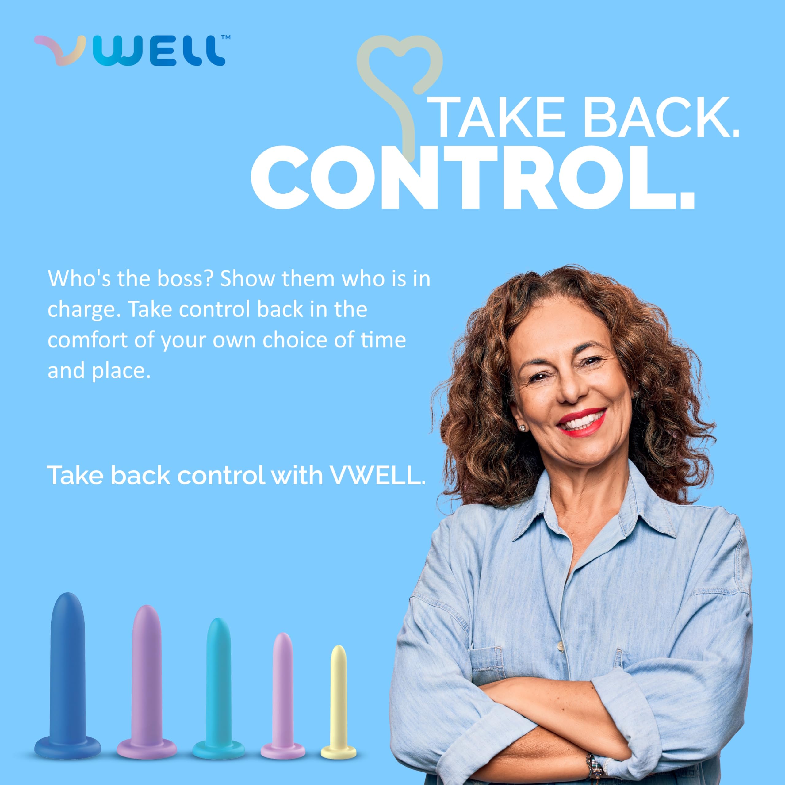 IntiMD VWELL wand attached to a smooth surface enables hands-free use