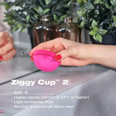 INTIMINA Ziggy Cup 2 size A low cervix use