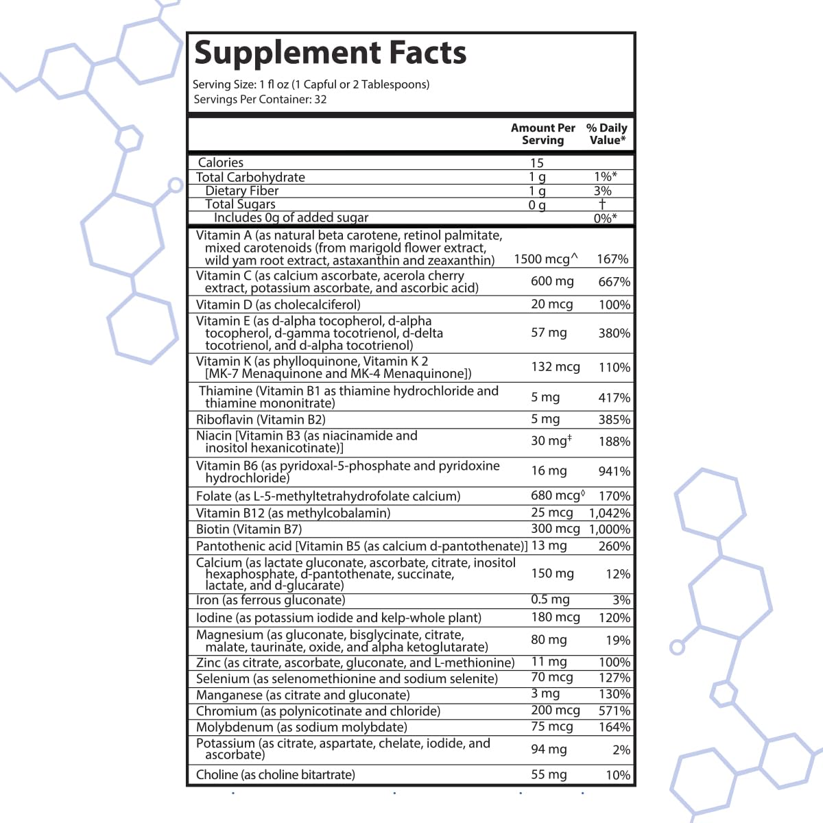 Intramax bottle displays non-GMO and gluten-free icons for dietary suitability.