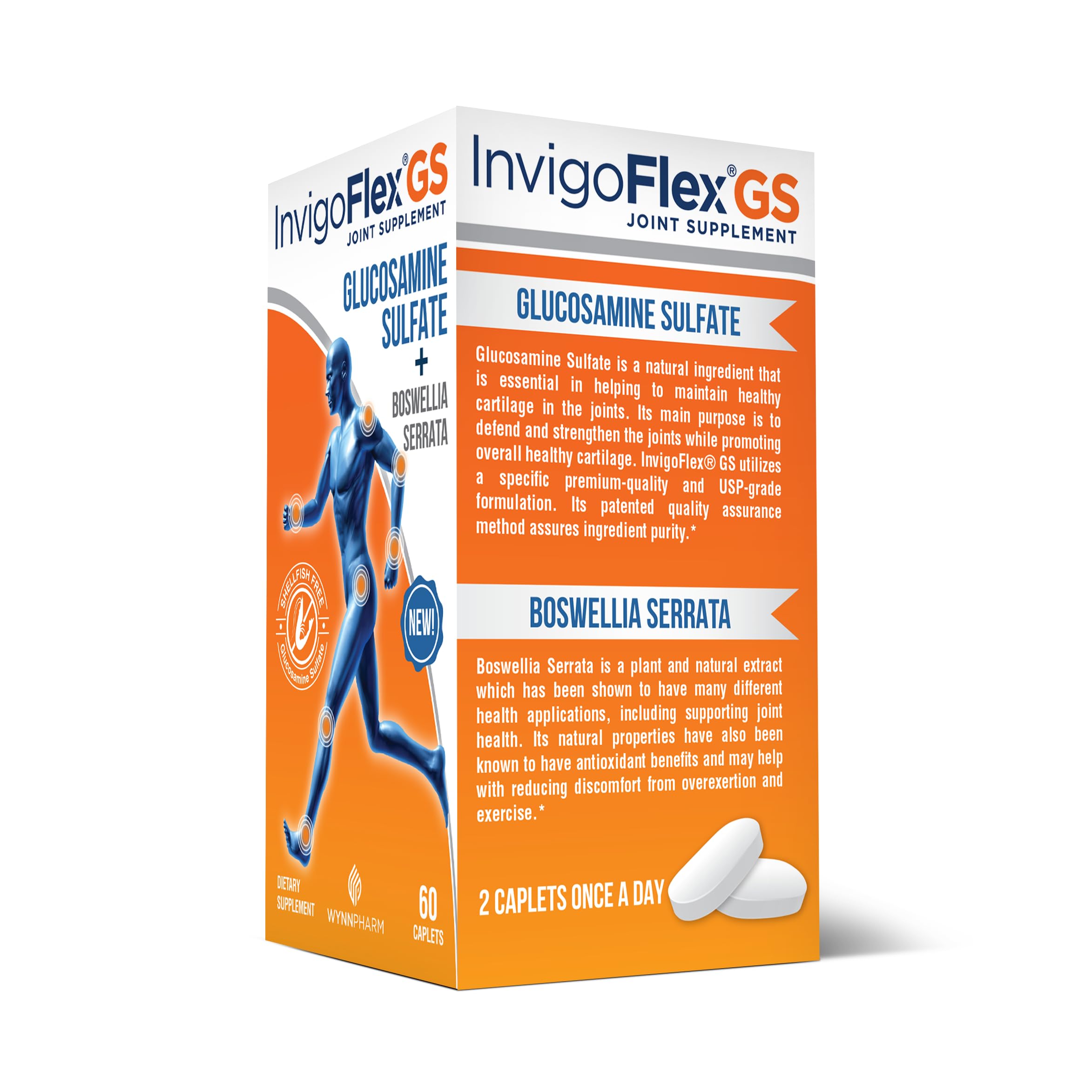 INVIGOFLEX GS USA-made sticker reinforces quality manufacturing