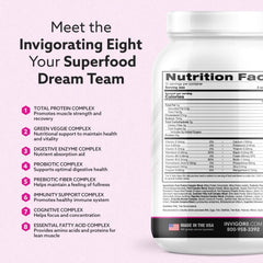 INVIGOR8 whey protein isolate scoop ready for quick protein boost