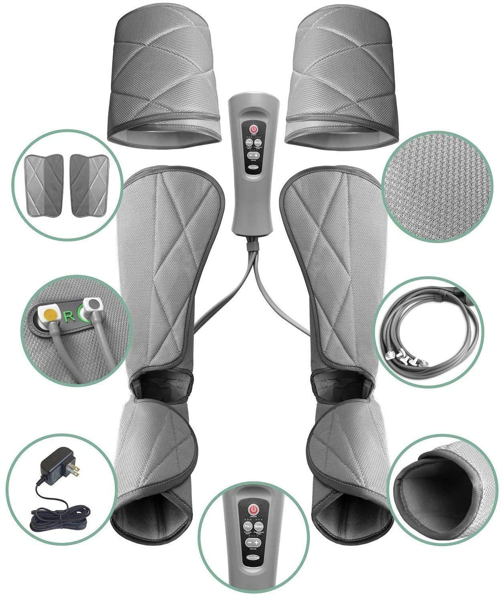 InvoSpa home use leg massage for relaxing evenings at home.
