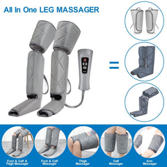 InvoSpa leg massager calf wrap provides calf relaxation with adjustable compression.