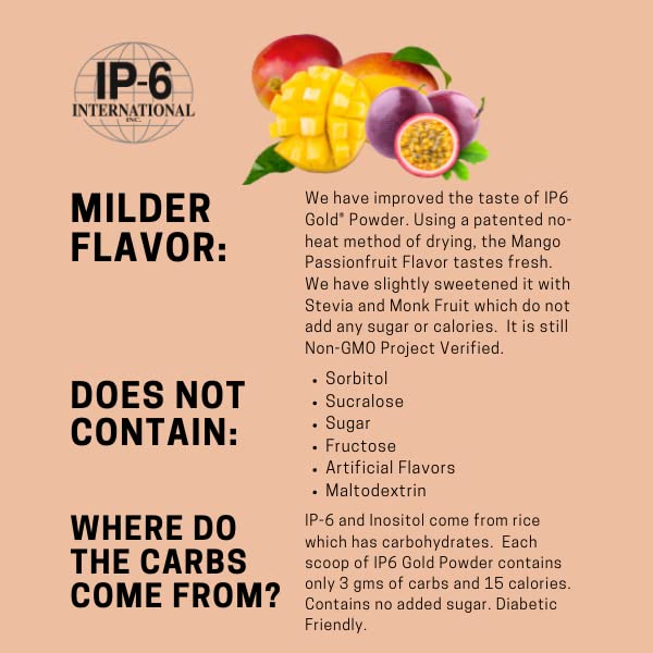 IP6 Gold powder manufactured in the USA under cgmp standards.