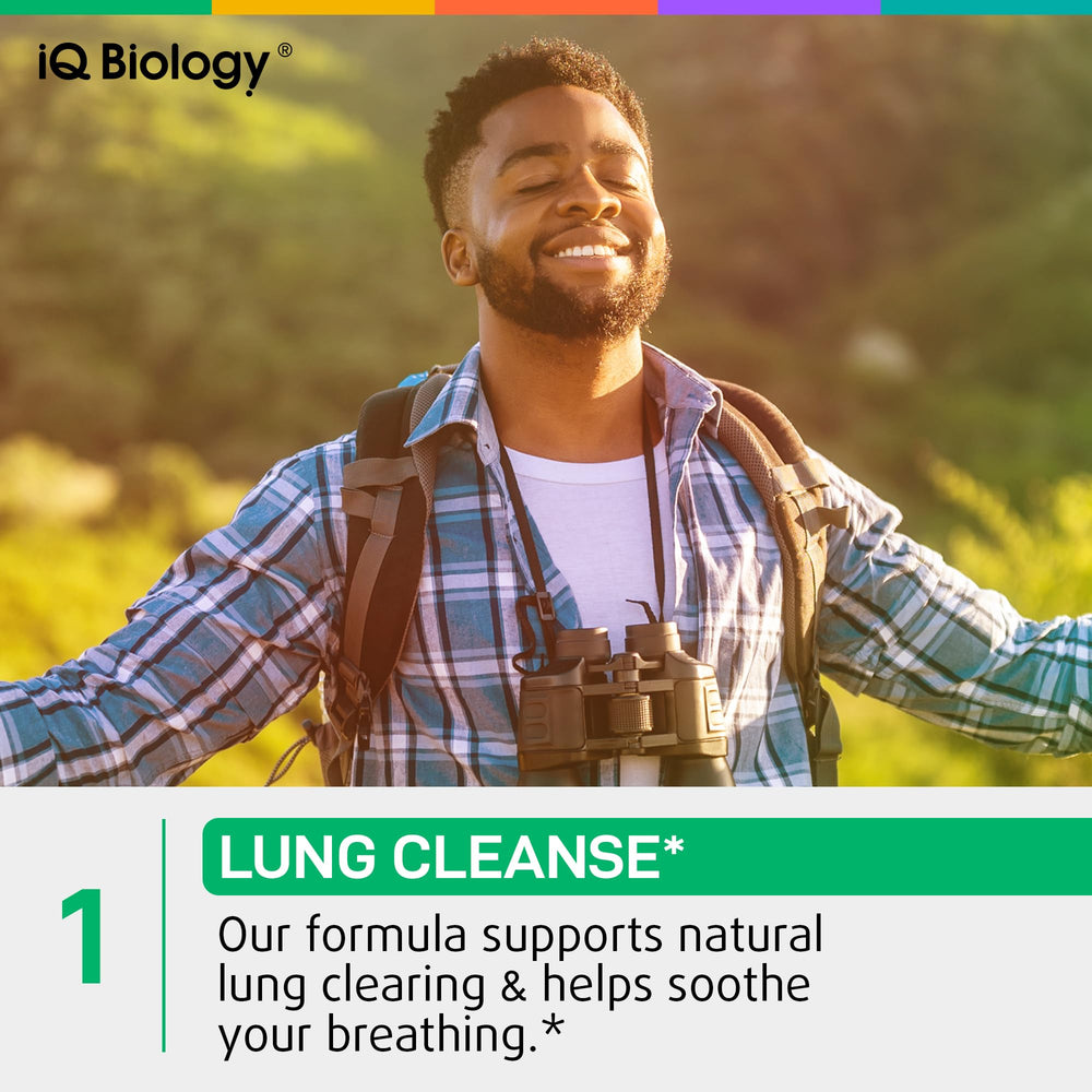 IQ Biology Mullein Drops oregano and thyme blend for mucus removal