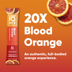 IQMIX Blueberry Pomegranate packet supports quick rehydration and daily energy.