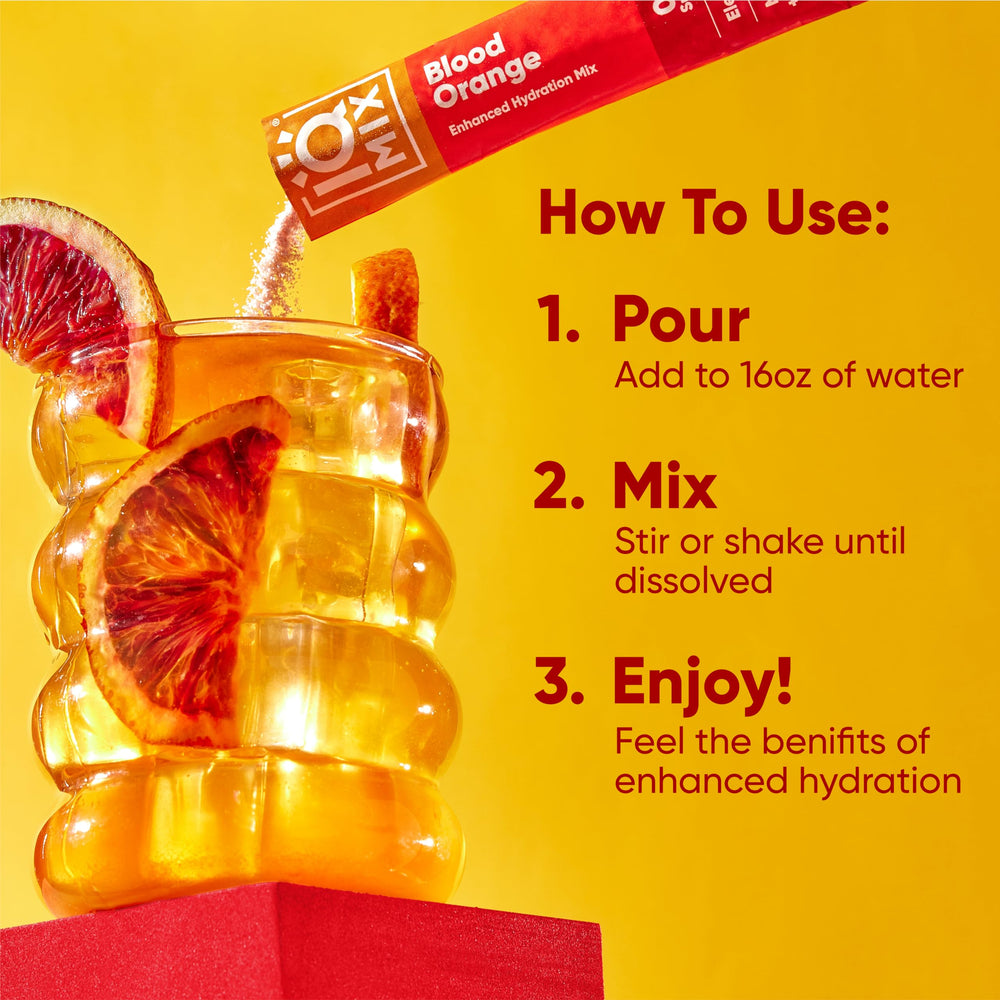 IQMIX Pina Colada packet invites tropical flavor while rehydrating.