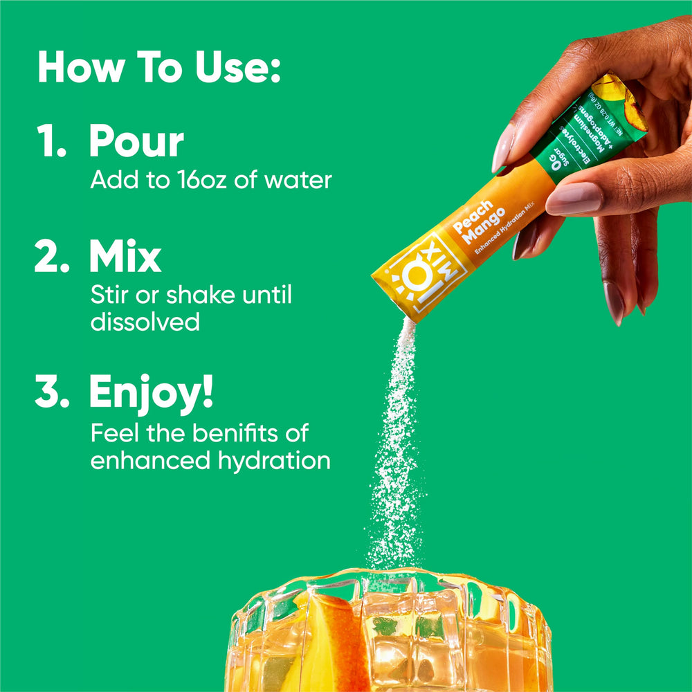 IQMIX variety-pack image showcasing peach mango and other flavors for hydration choices.