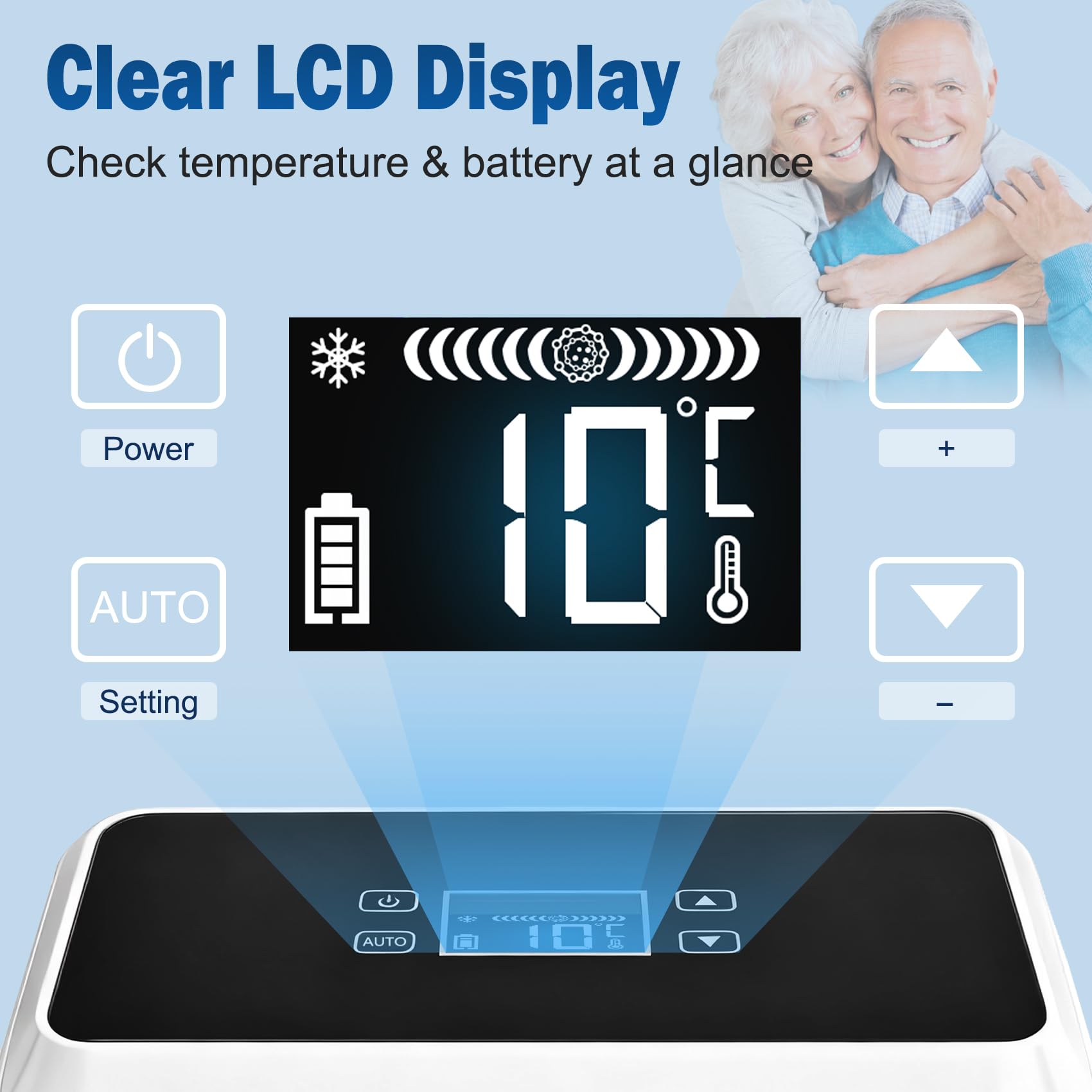 IQYIQY insulin cooler cooling to 0–8°C in minutes