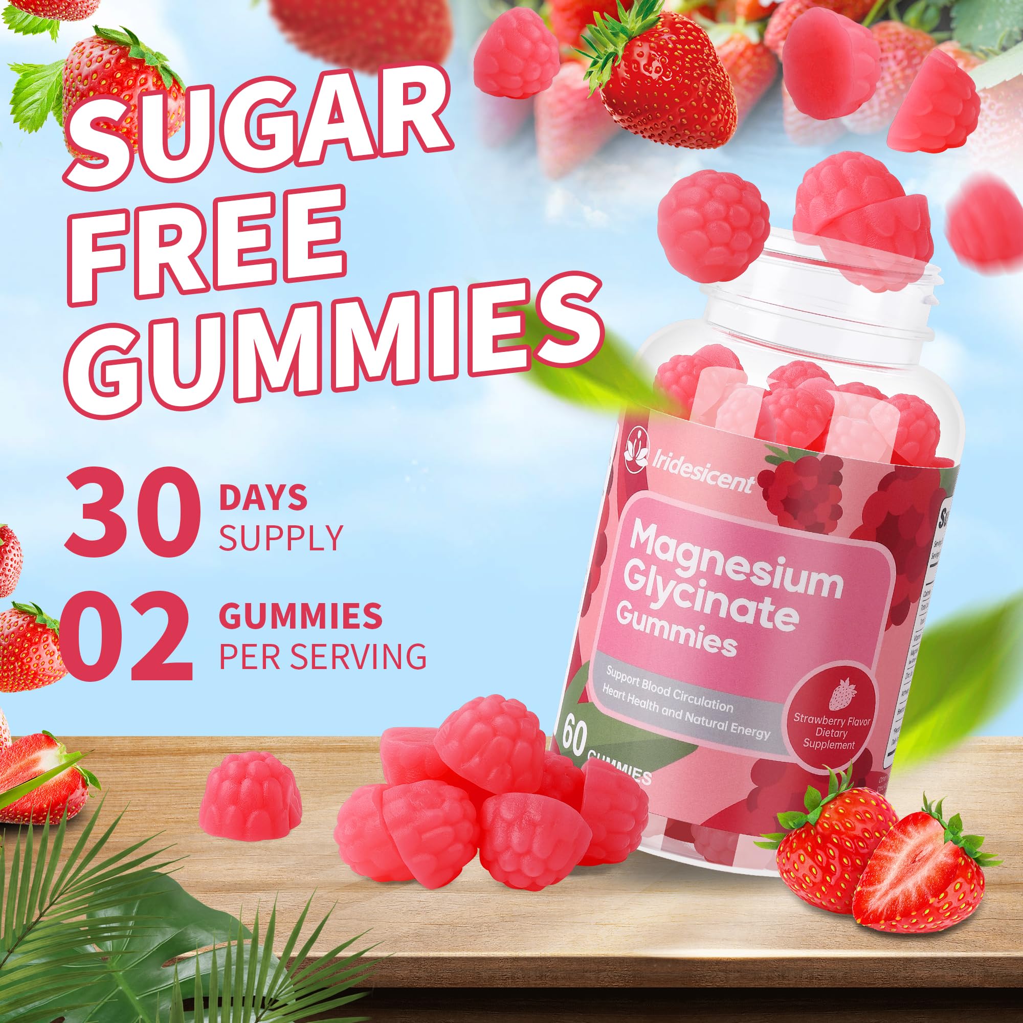 Gummies beside a morning desk suggesting a convenient daily routine for relaxation.