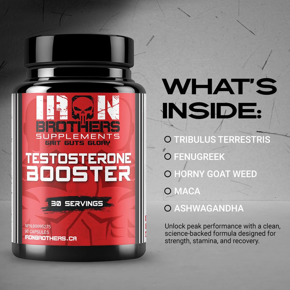 Iron Brothers product in a gym setting hints at daily performance.