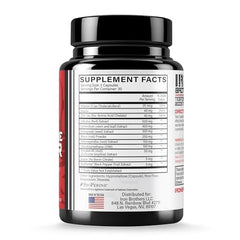 Iron Brothers capsules close-up for convenient daily use.