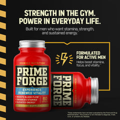 IronVex Testosterone Booster dosage scoop image suggests easy daily use