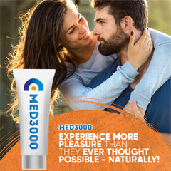 Irvy Gel Med3000 for Men travel-friendly bottle shown for on-the-go use.