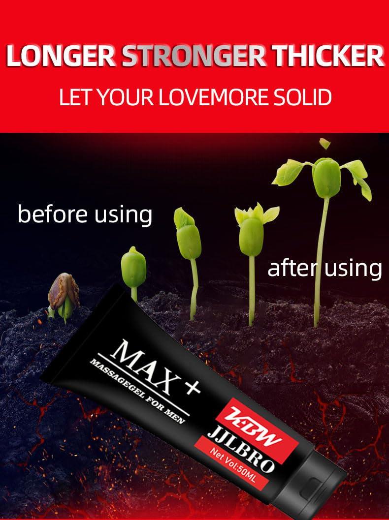 Man applying Irvy Huge Max+ XXXL gel as part of a daily routine.