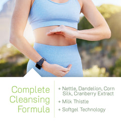 Irwin Naturals label detail highlighting nutrients for organ-support routines.