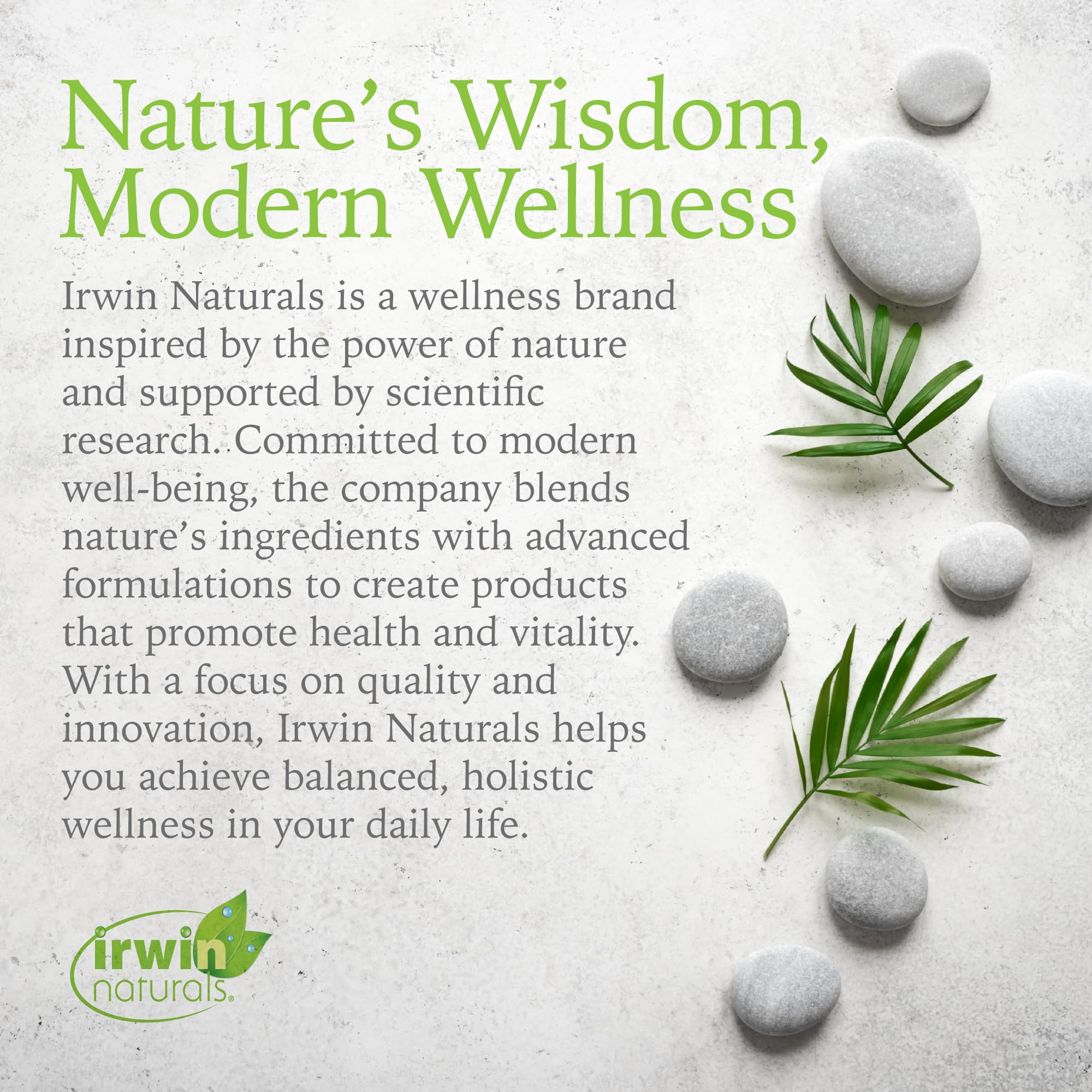 Irwin Naturals 60 softgels bottle front view, ready for daily use.