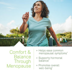 EstroPause bottle label from Irwin Naturals highlighting key ingredients