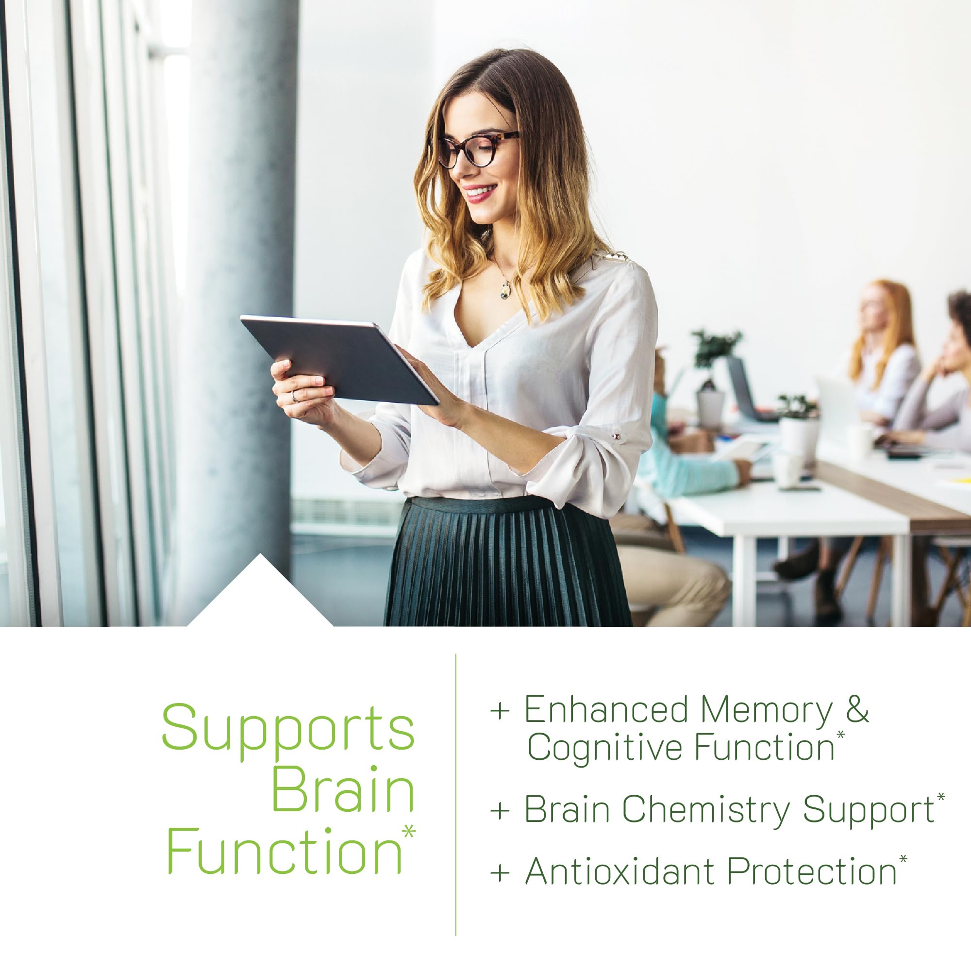 Irwin Naturals Ginkgo Smart acetyl-l-carnitine shot illustrates targeted brain support
