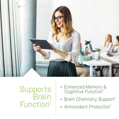 Irwin Naturals Ginkgo Smart acetyl-l-carnitine shot illustrates targeted brain support