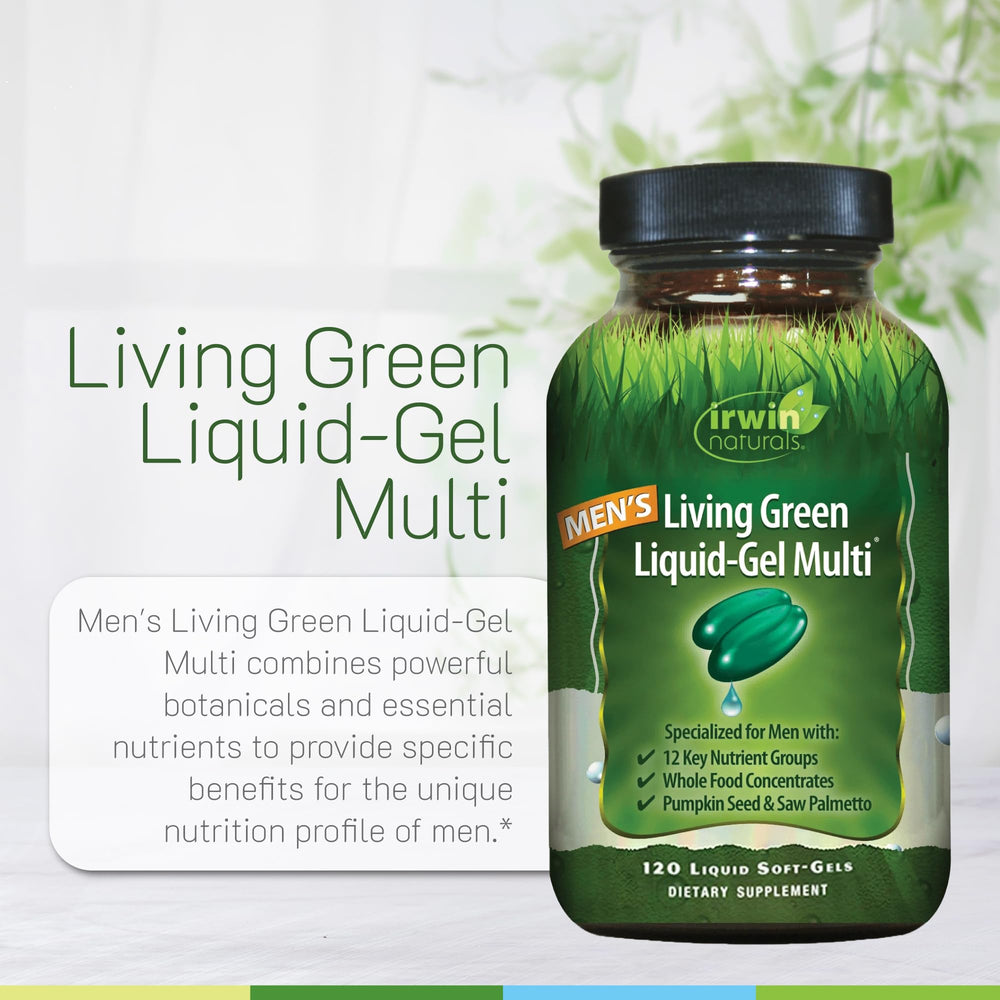 Irwin Naturals Adrenal and Brain Blend emphasis in product imagery.