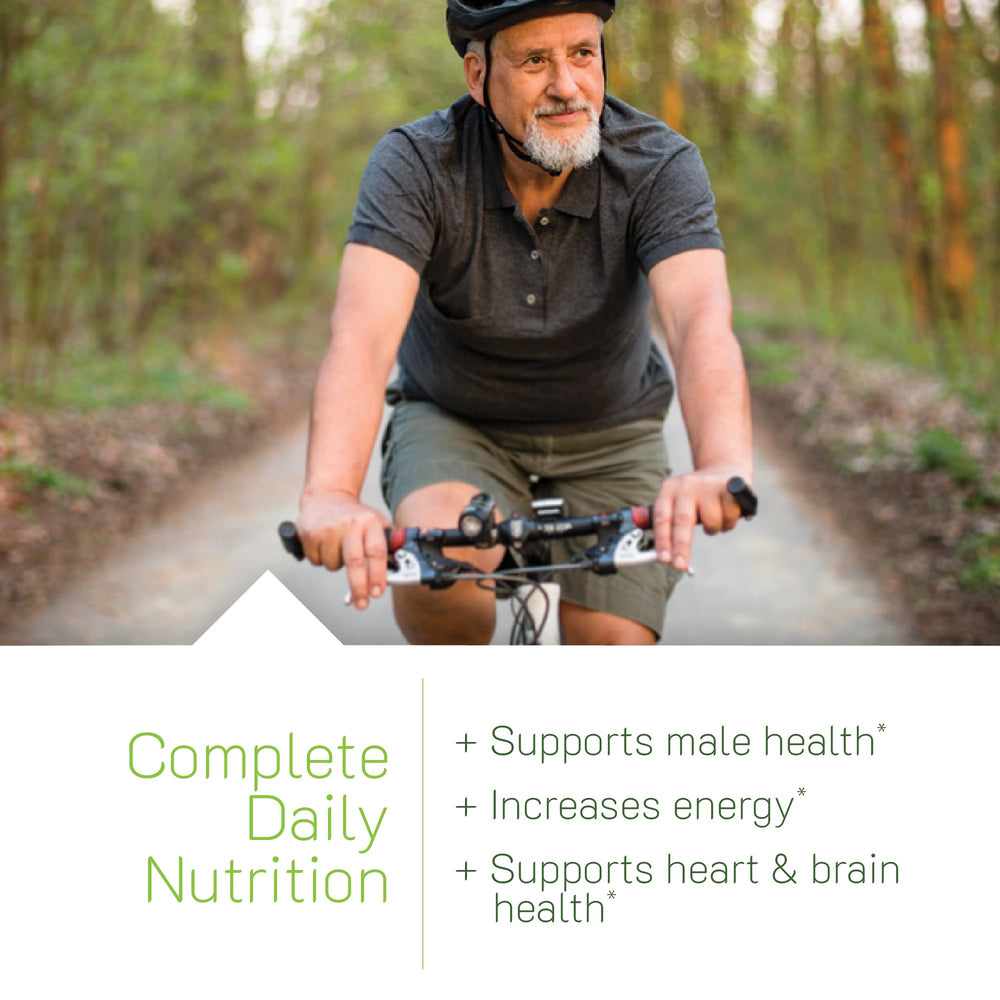 Irwin Naturals softgels close-up communicates easy swallow and oil-filled potency.