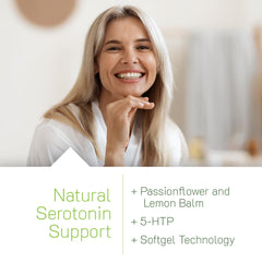 Irwin Naturals Sunny Mood label closeup highlighting key ingredients